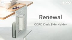 【商品情報】お客様の声を商品に反映。SNSのコメントからヒントを得て、「COFO Desk Side Holder」がさらに使いやすくなりました。