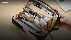 【商品情報】ワークチェアなど自分の理想空間を叶える商品を生み出している、COFOからガジェットポーチが新発売。「快適さを、持ち出そう」をコンセプトに開発。
